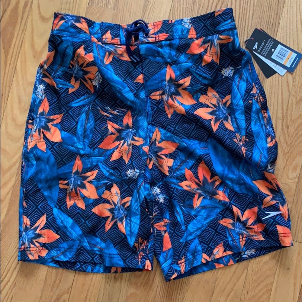 Floral Speedo Swim Suit